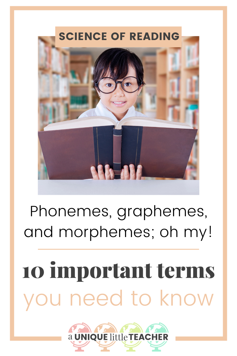 Learn the terms phoneme, grapheme, morpheme and more